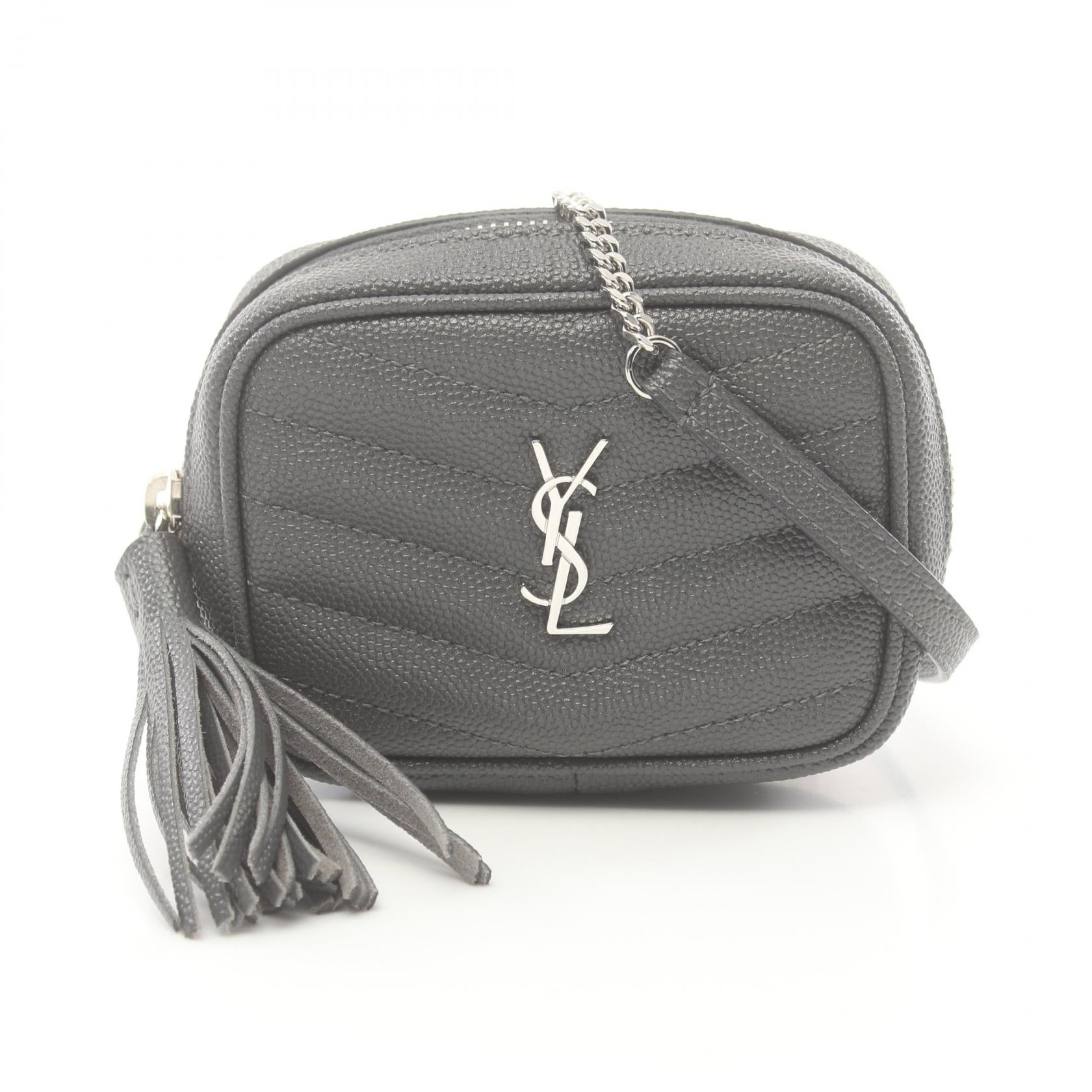 Yves Saint Laurent Leather Baby Lou Shoulder Bag