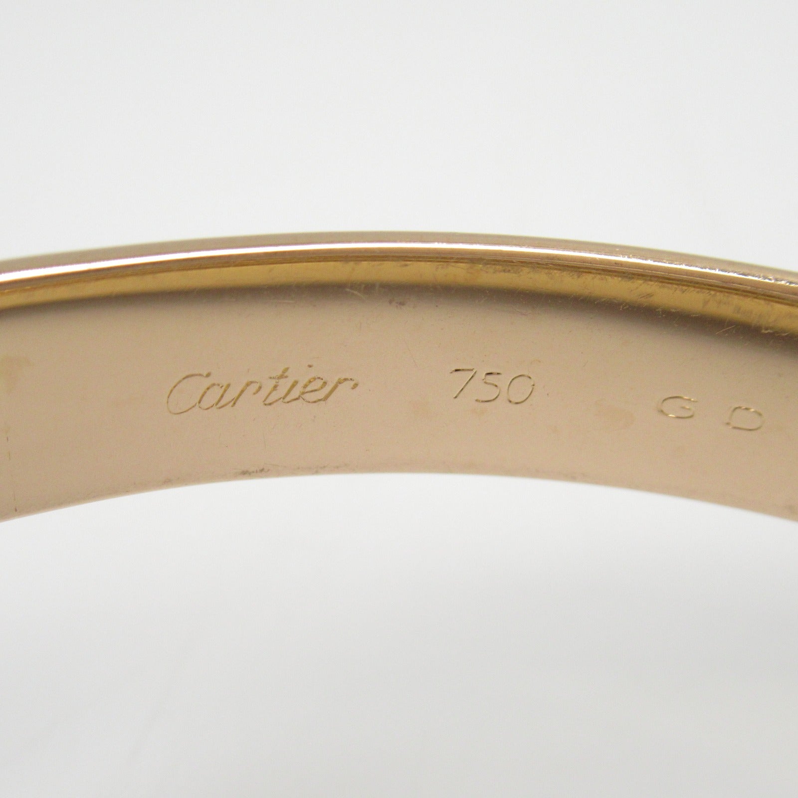 Cartier Trinity Bangle K18 Gold