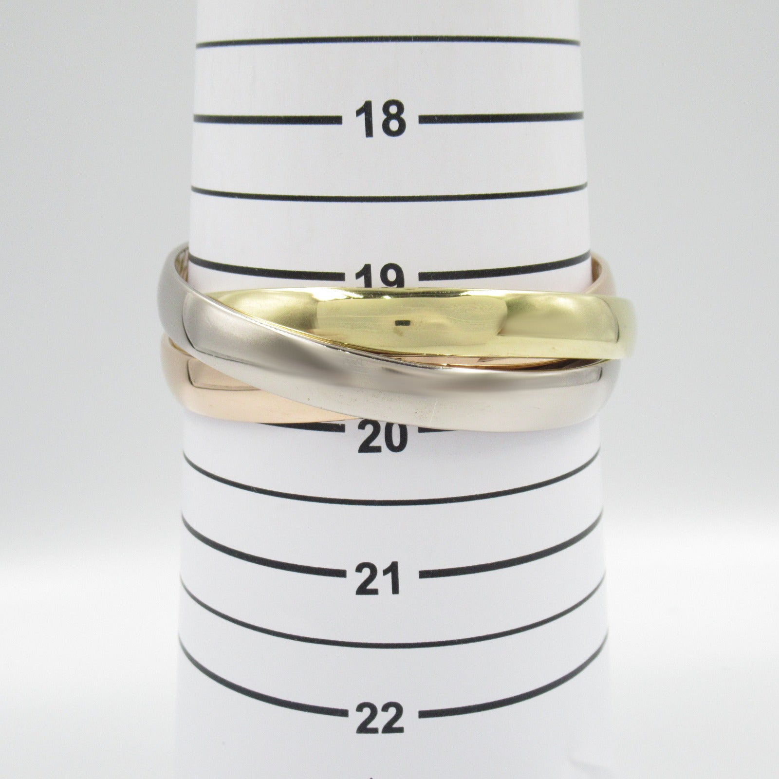 Cartier Trinity Bangle K18 Gold