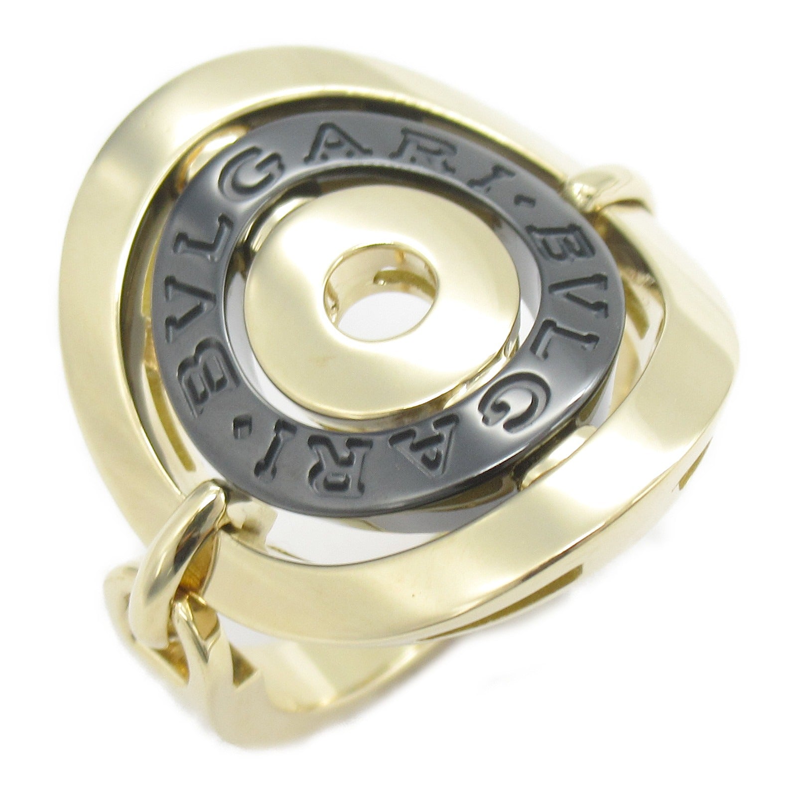 Bvlgari Astrale Cerchi Ring K18 Gold Ceramic