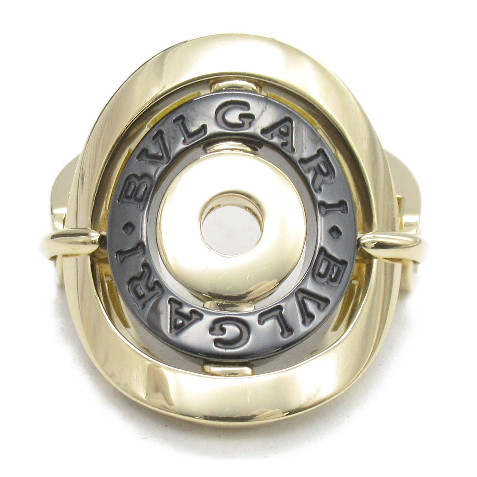 Bvlgari Astrale Cerchi Ring K18 Gold Ceramic