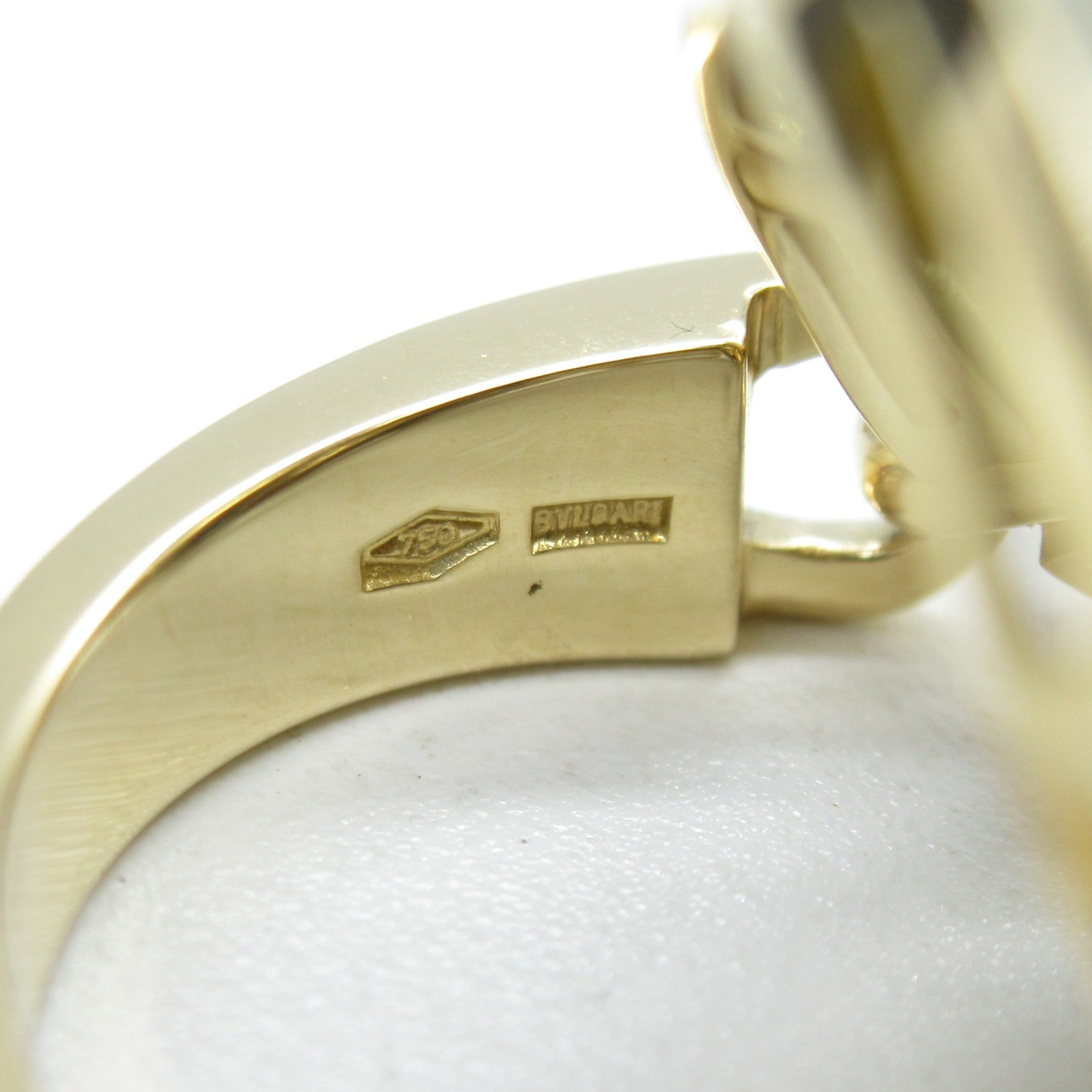 Bvlgari Astrale Cerchi Ring K18 Gold Ceramic