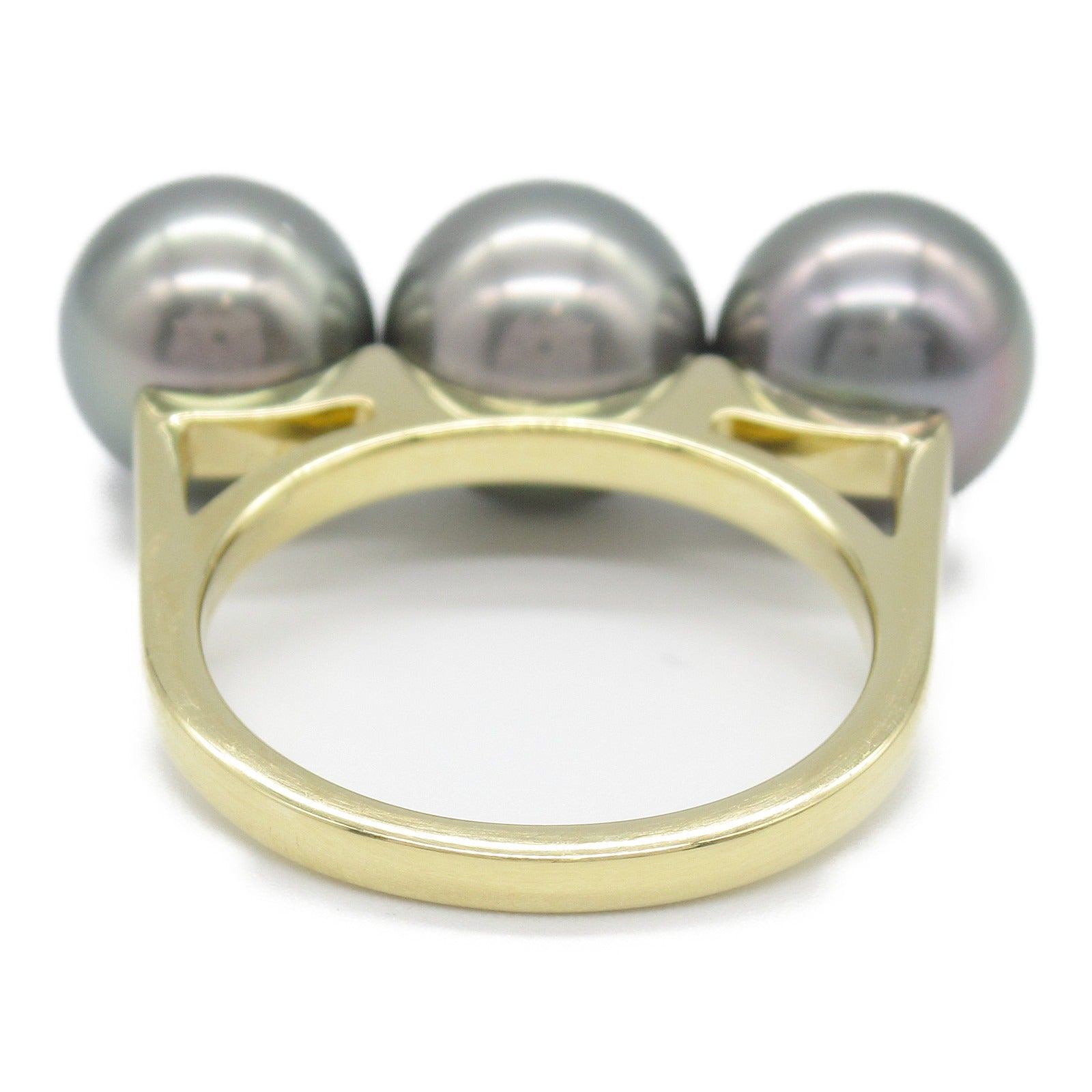 Tasaki K18 Yellow Gold Pearl Ring