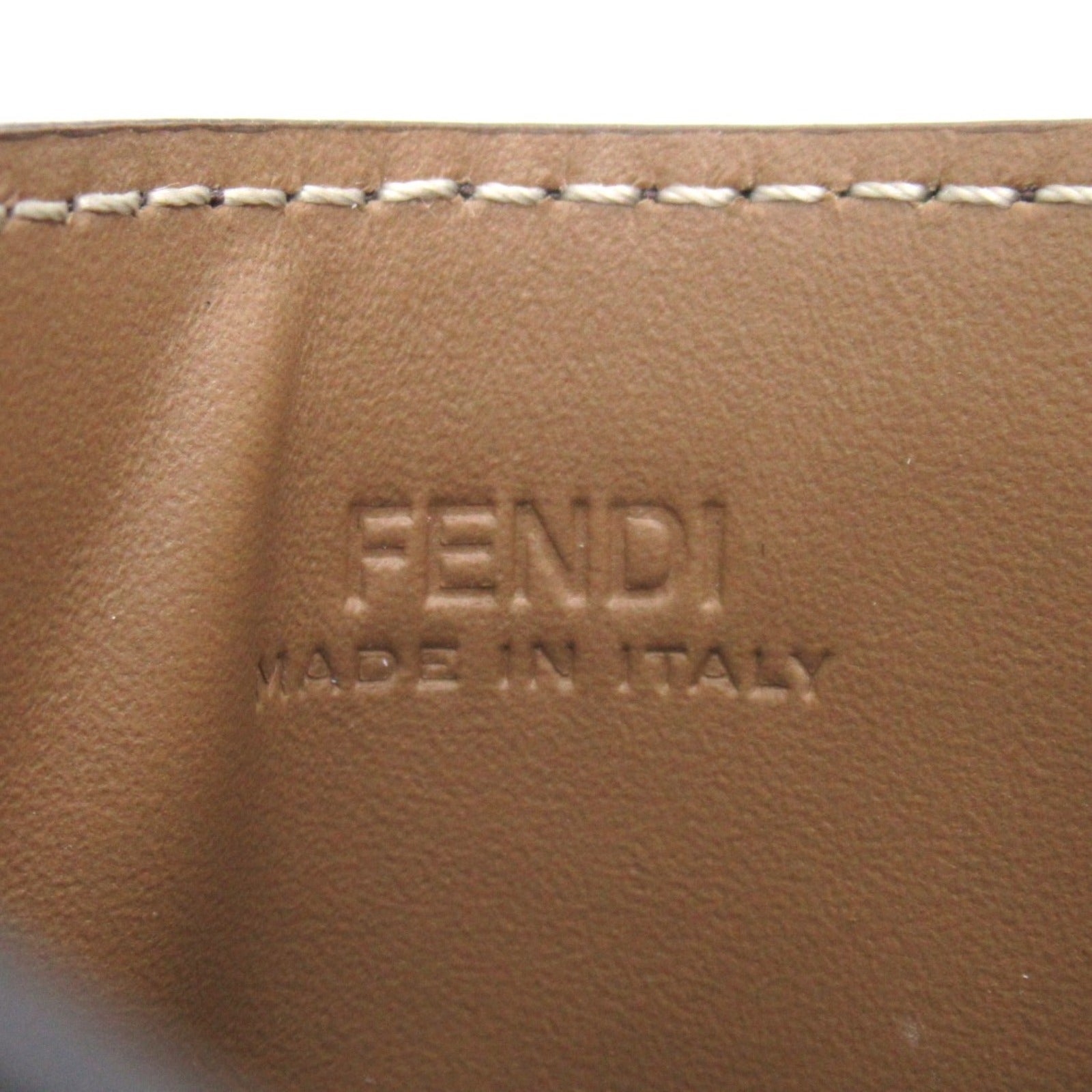 Fendi Leather Canvas Card Case 7M0164AFF2F1M6E