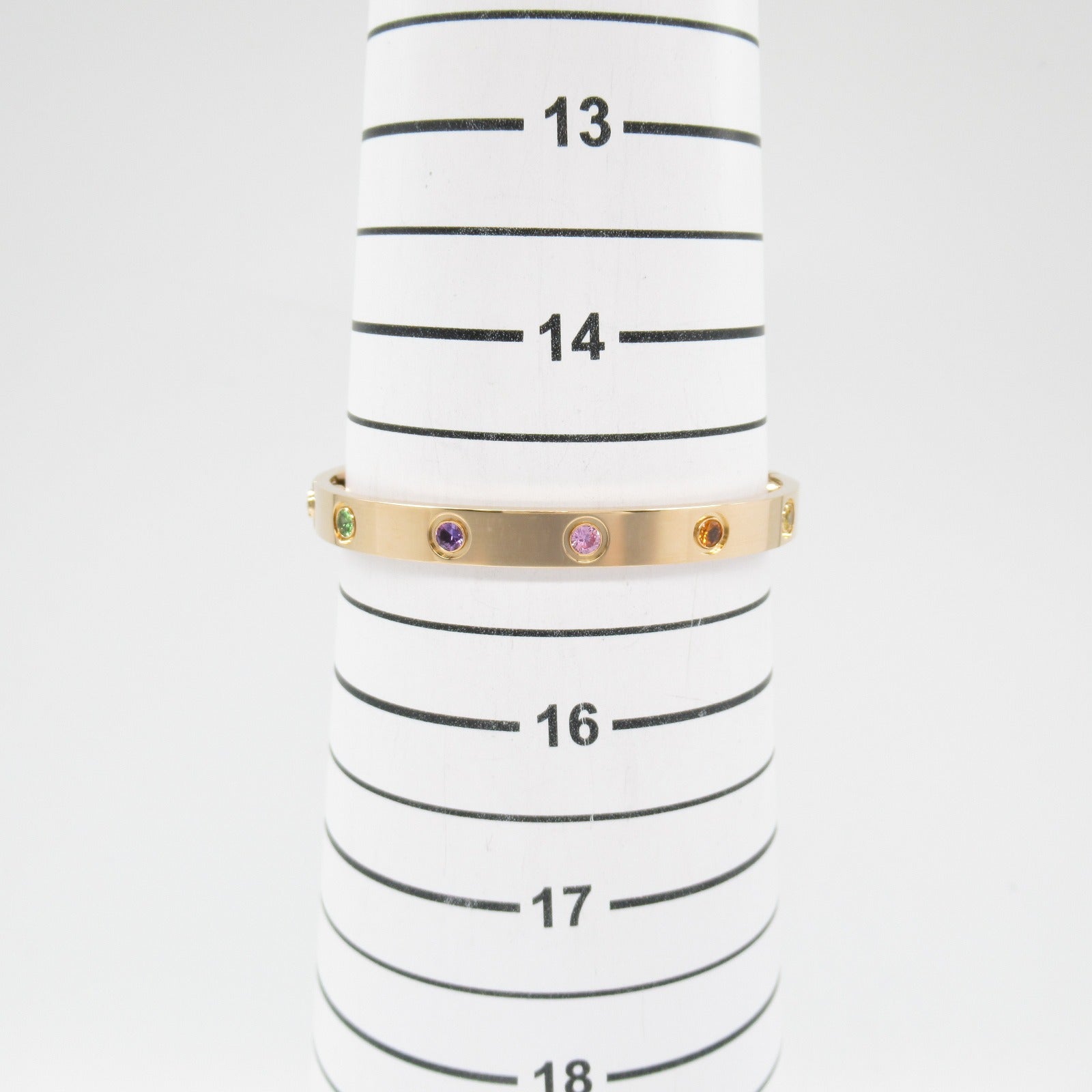 Cartier Love Bracelet Multistone K18PG Pink Gold