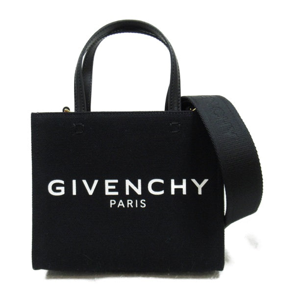 Givenchy Mini G Tote Shopping Bag Canvas Crossbody Bag BB50N0B1F1001 in Excellent Condition