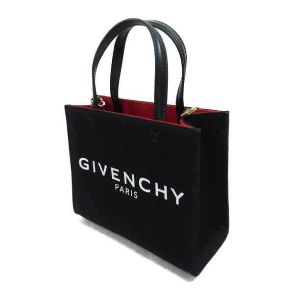 Givenchy Mini G Tote Shopping Bag Canvas Crossbody Bag BB50N0B1F1001 in Excellent Condition