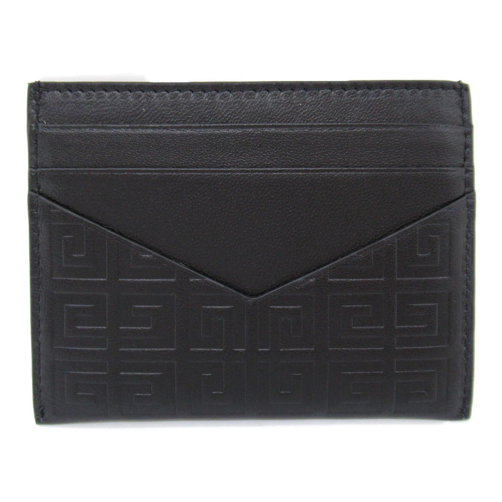 Givenchy Leather Card Case Black/White