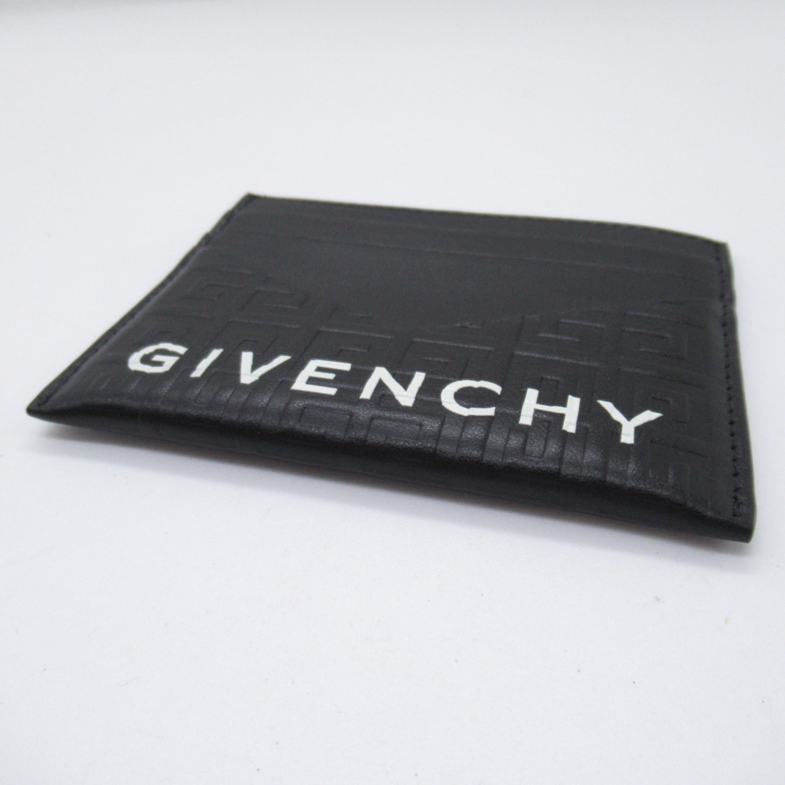 Givenchy Leather Card Case Black/White