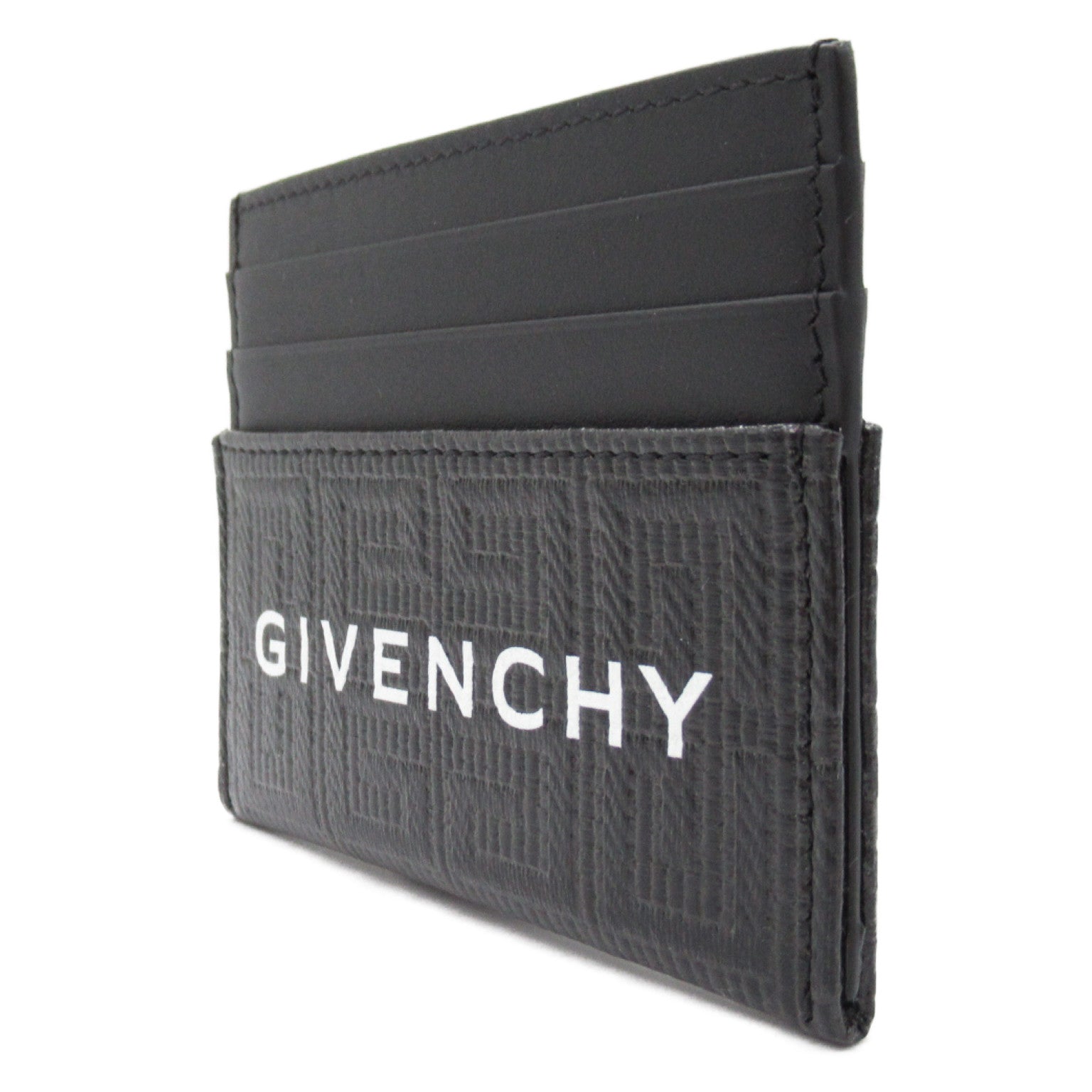 Givenchy Logo Card Case Canvas Card Case BK6099K1LF001 in Excellent Condition