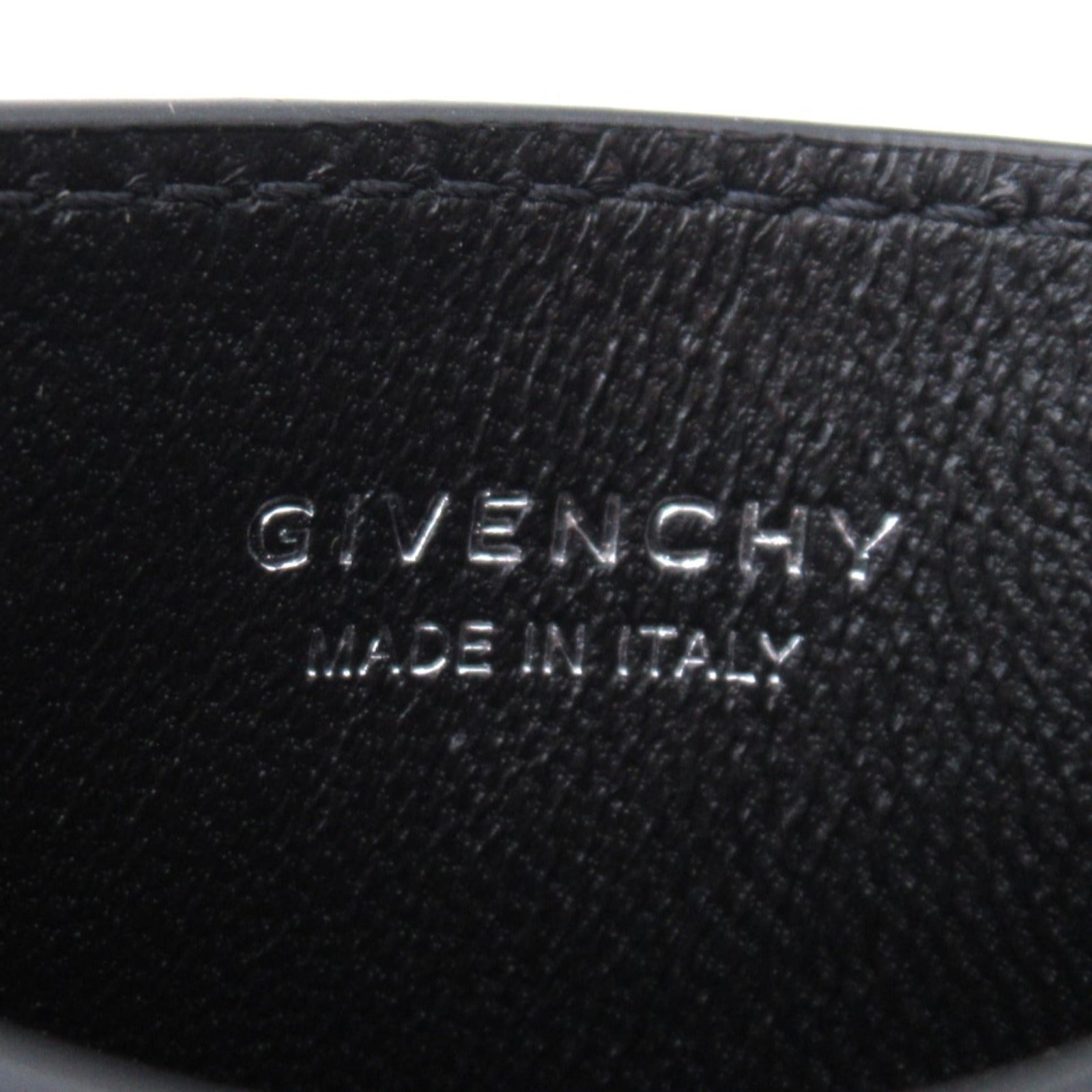 Givenchy Leather Card Case Black