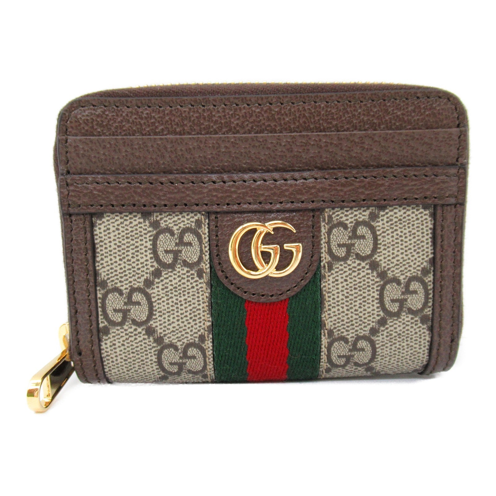 Gucci Canvas Leather Coin Case with Card Holder