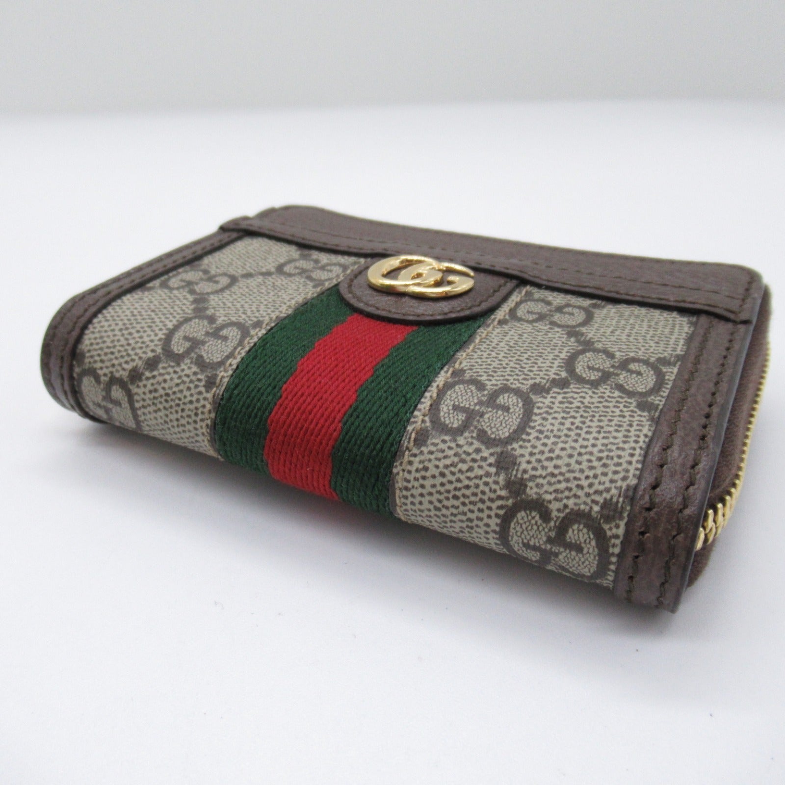 Gucci Canvas Leather Coin Case with Card Holder