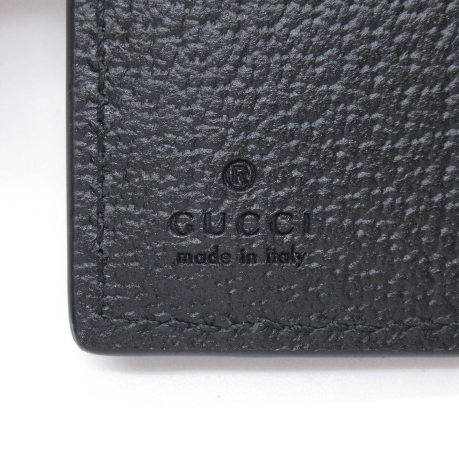 Gucci Leather Bifold Wallet Black 734998DJ20N1000