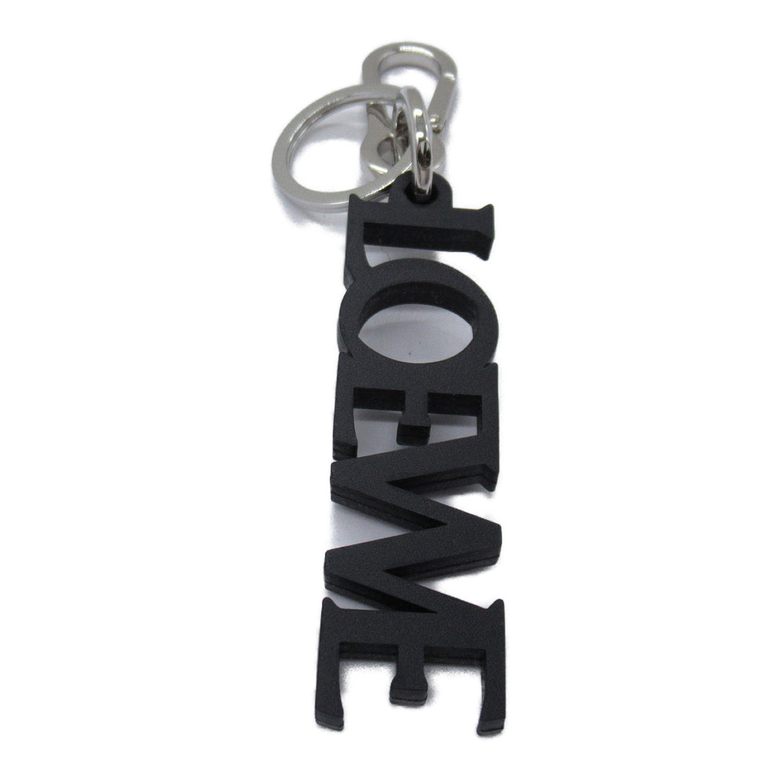 Loewe Signature Charm Black Leather