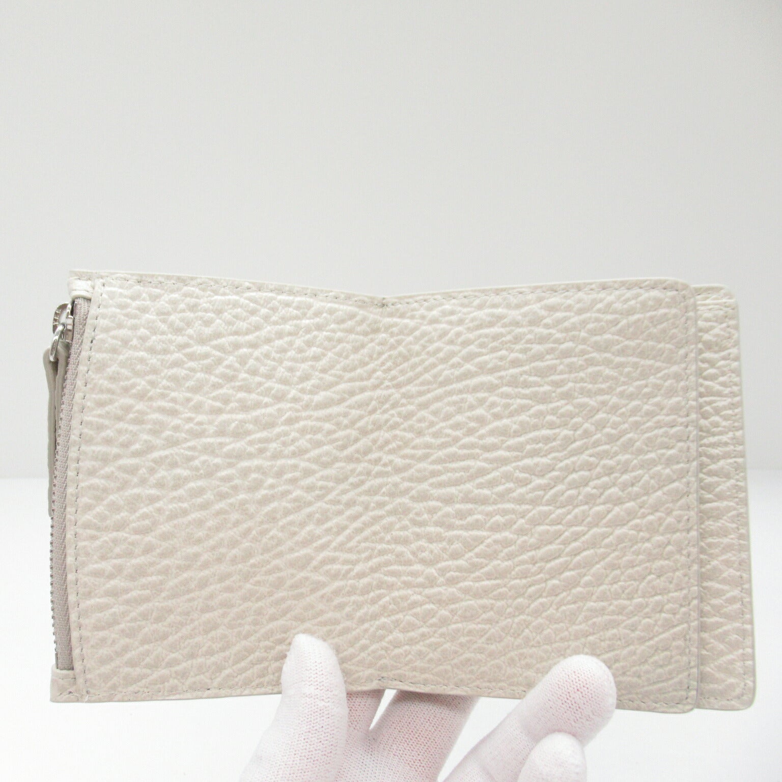 Maison Margiela Leather Wallet White