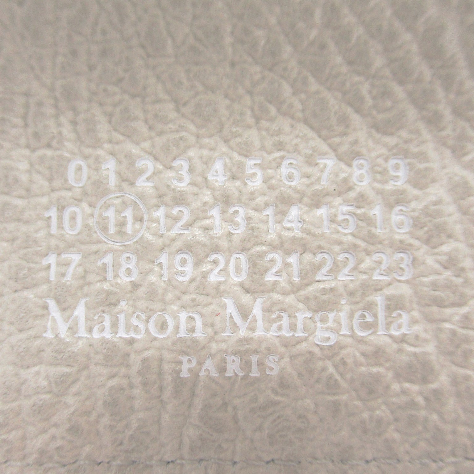 Maison Margiela Leather Wallet White