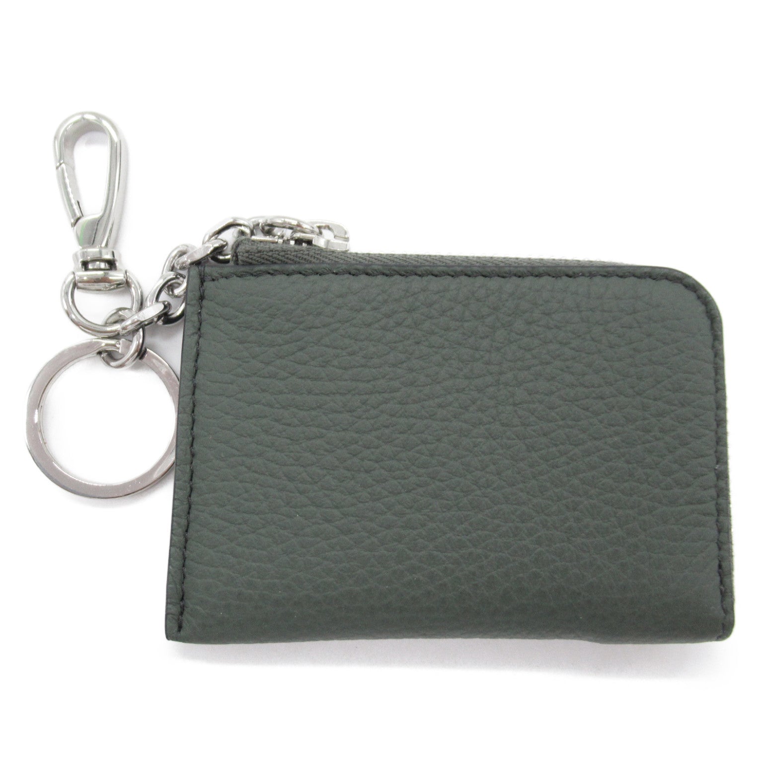 Maison Margiela Leather Coin Case with Keyring