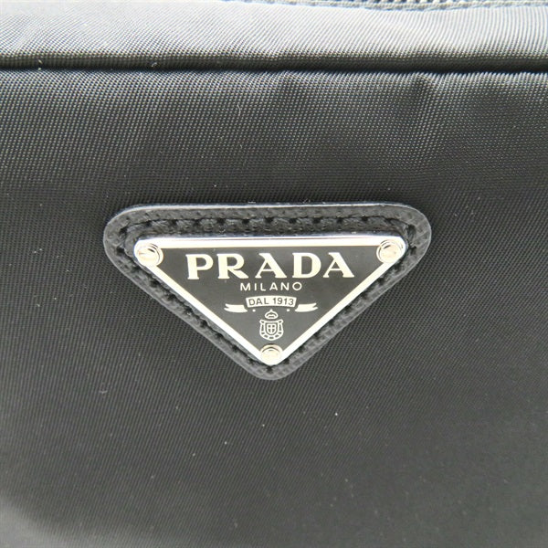 Prada Tessuto Accessory Pouch Canvas Vanity Bag 1NS021R067F0002 in Great Condition