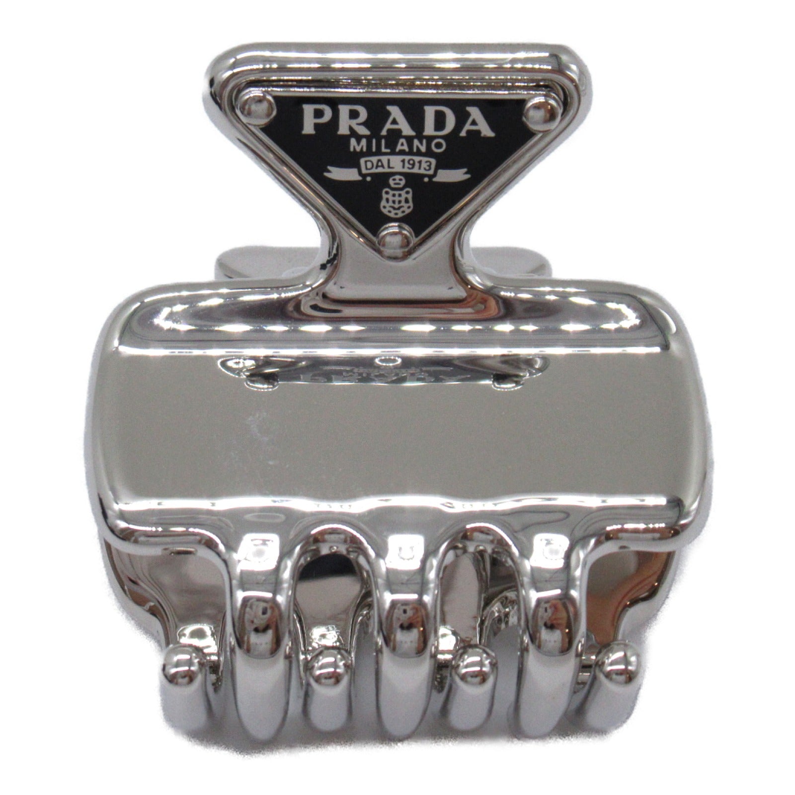 Prada Hair Clip Nickel-Free Silver