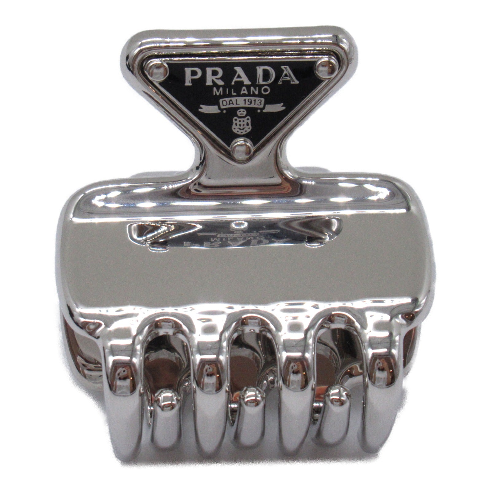 Prada Hair Clip Nickel-Free Silver