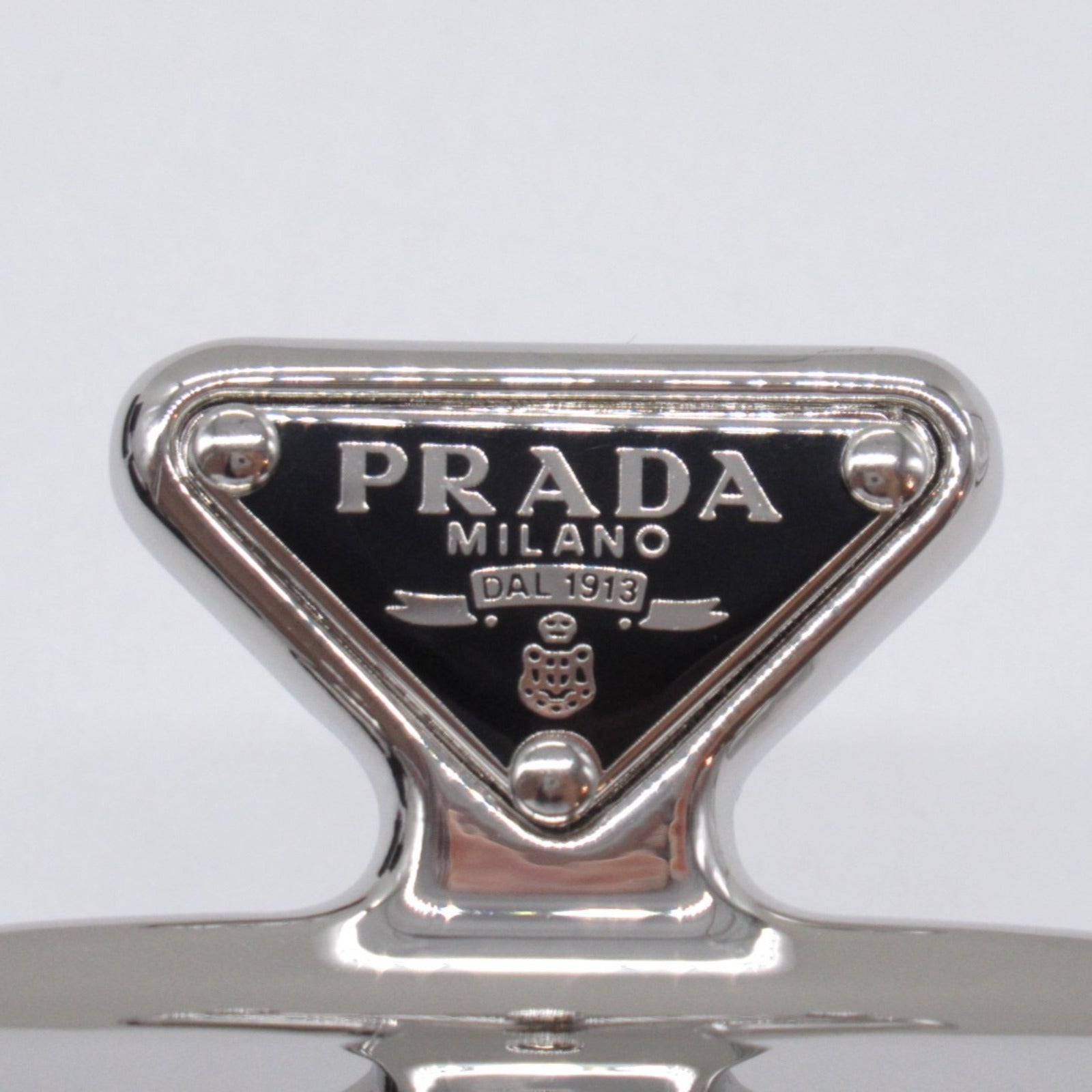 Prada Hair Clip Nickel-Free Silver