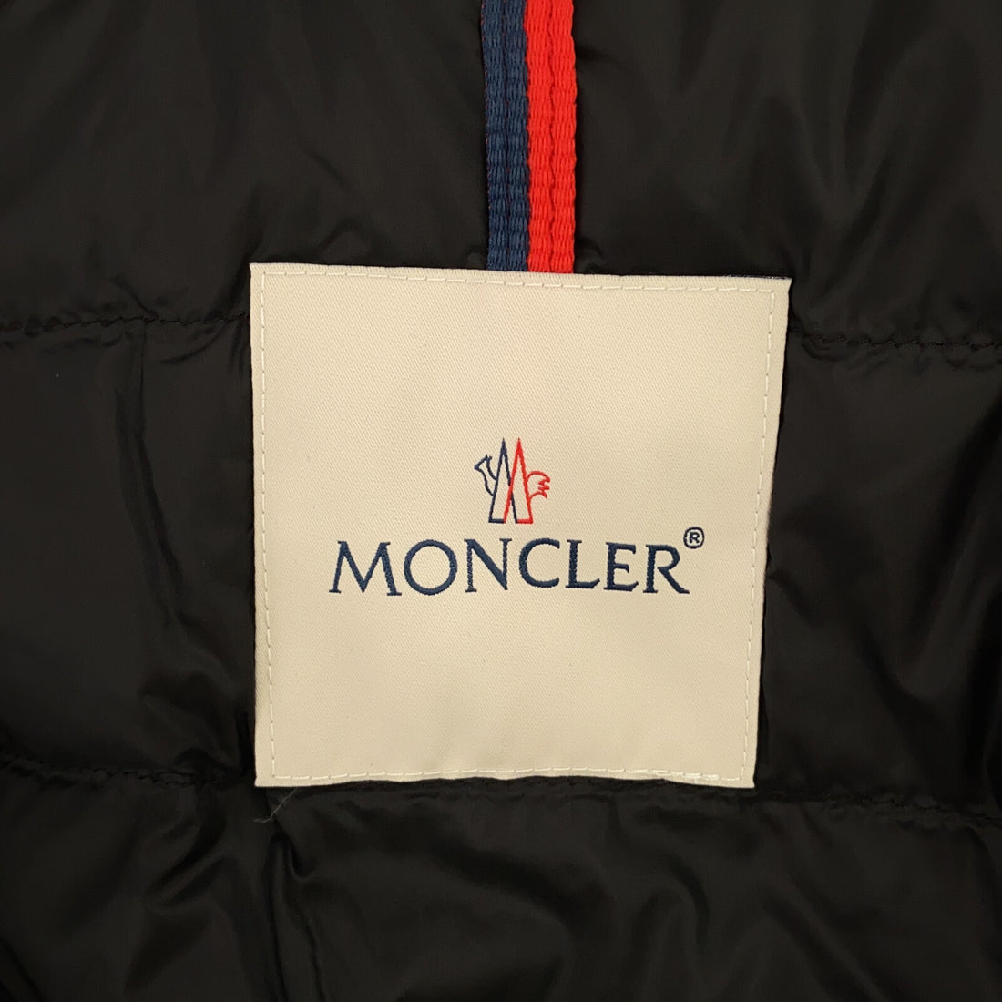 Moncler Polyester Hooded Down Jacket Black