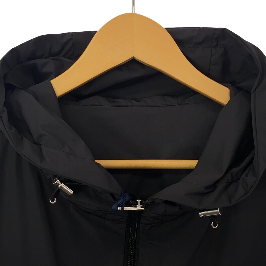 Moncler Hooded Jacket Polyester Black