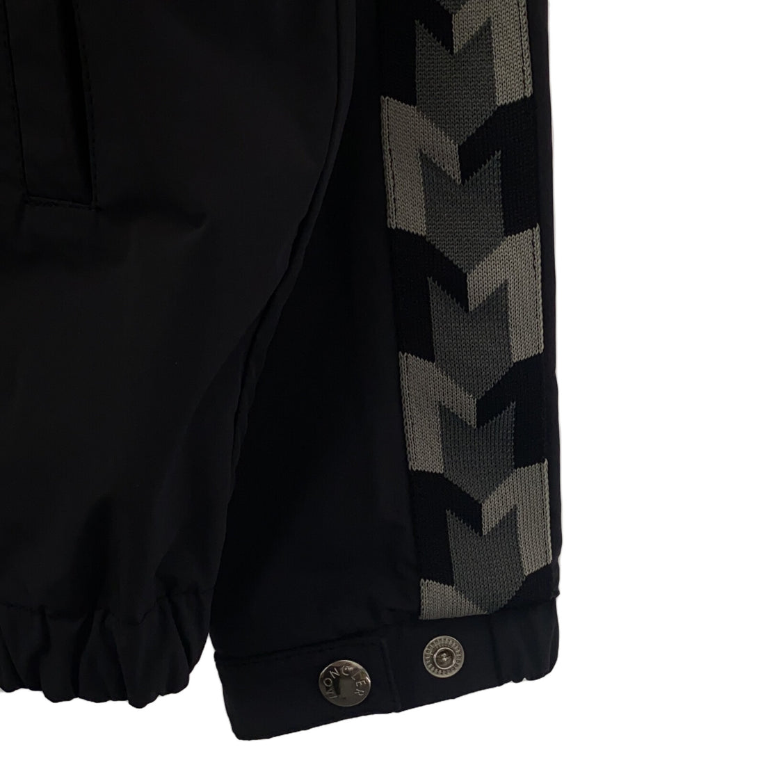 Moncler Hooded Jacket Polyester Black