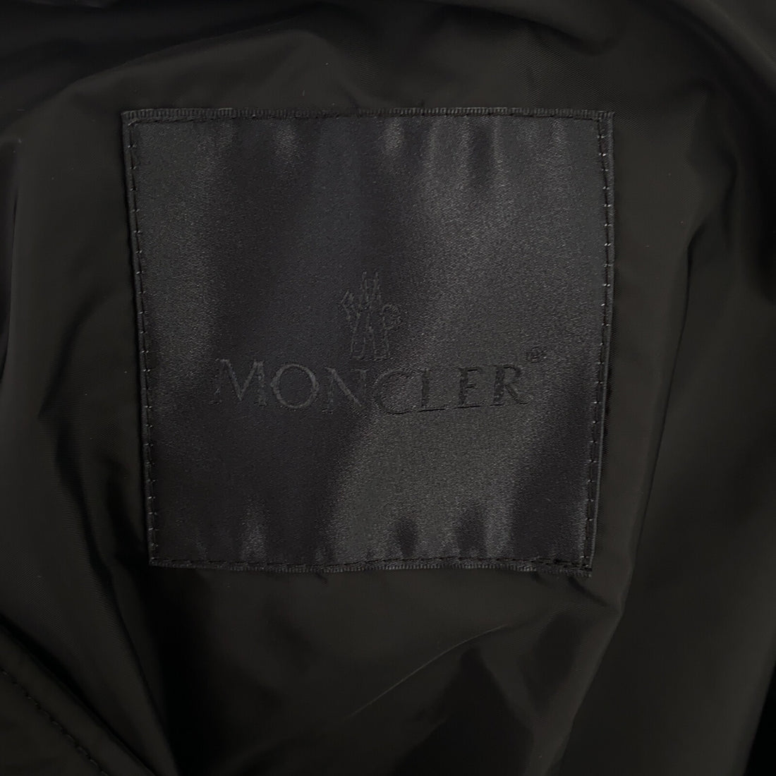 Moncler Nylon Hooded Jacket Black