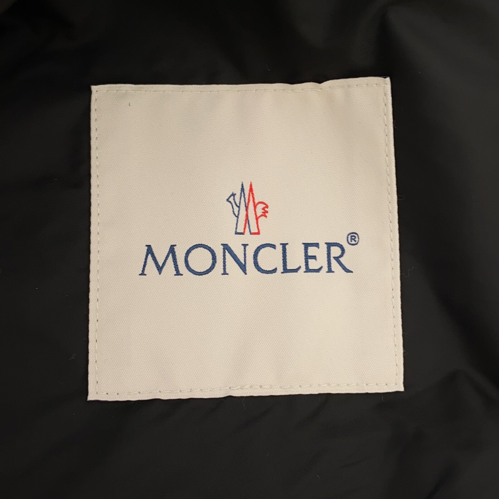 Moncler Hooded Jacket Polyester Black