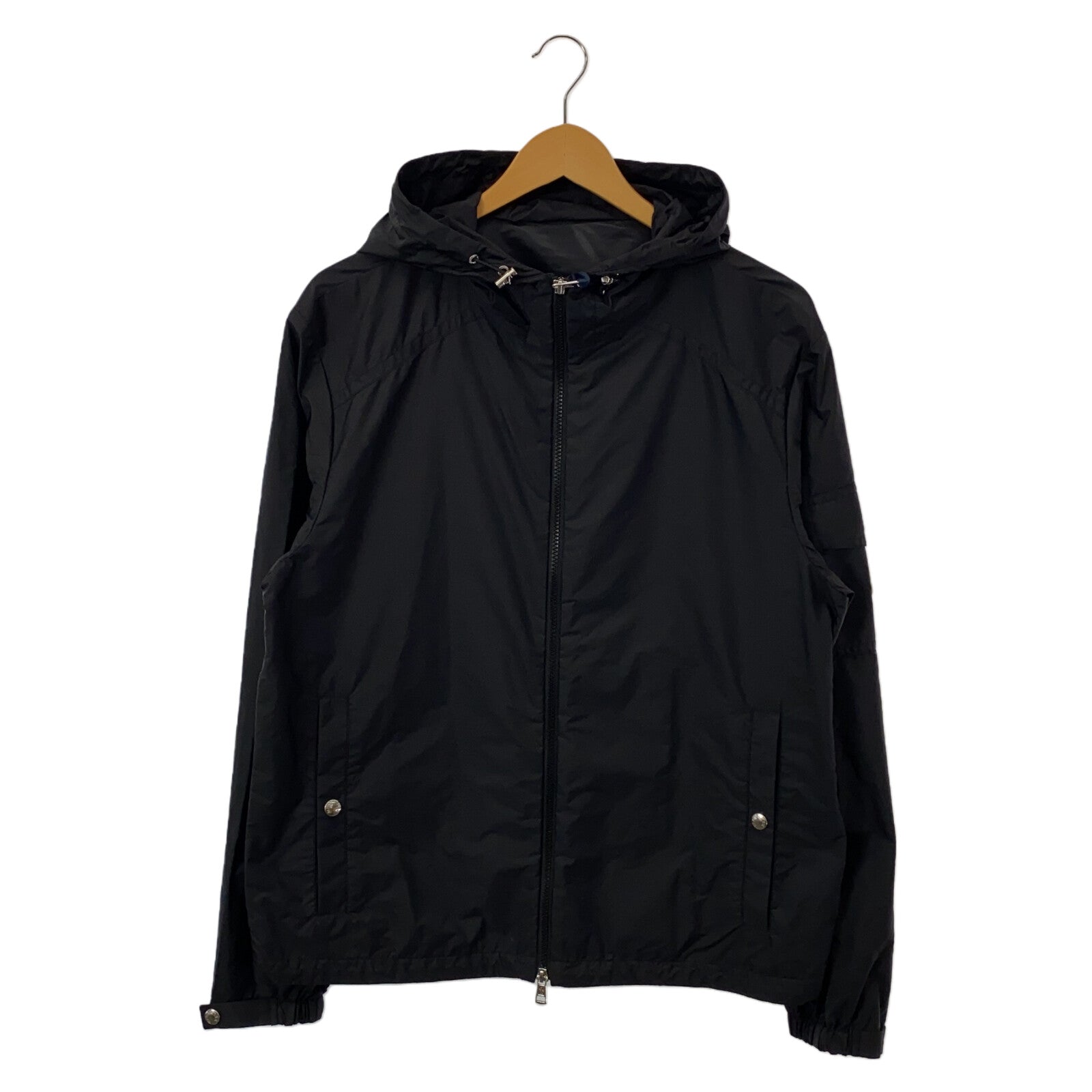 Moncler Hooded Jacket Polyester Black