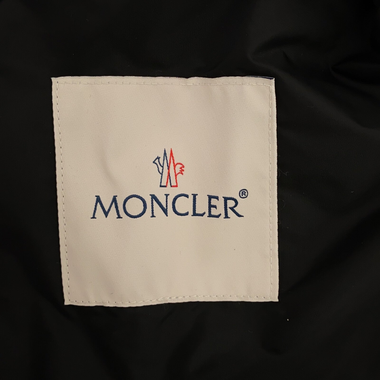 Moncler Hooded Jacket Polyester Black