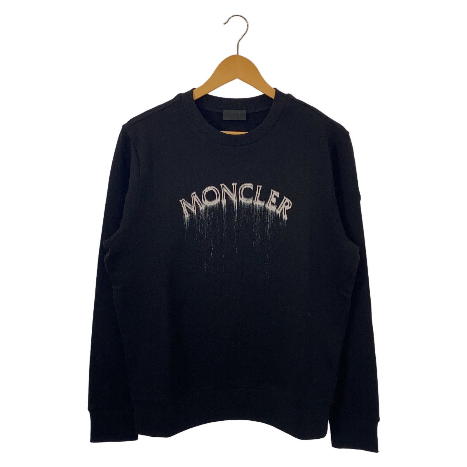 Moncler Cotton Sweatshirt Black Men