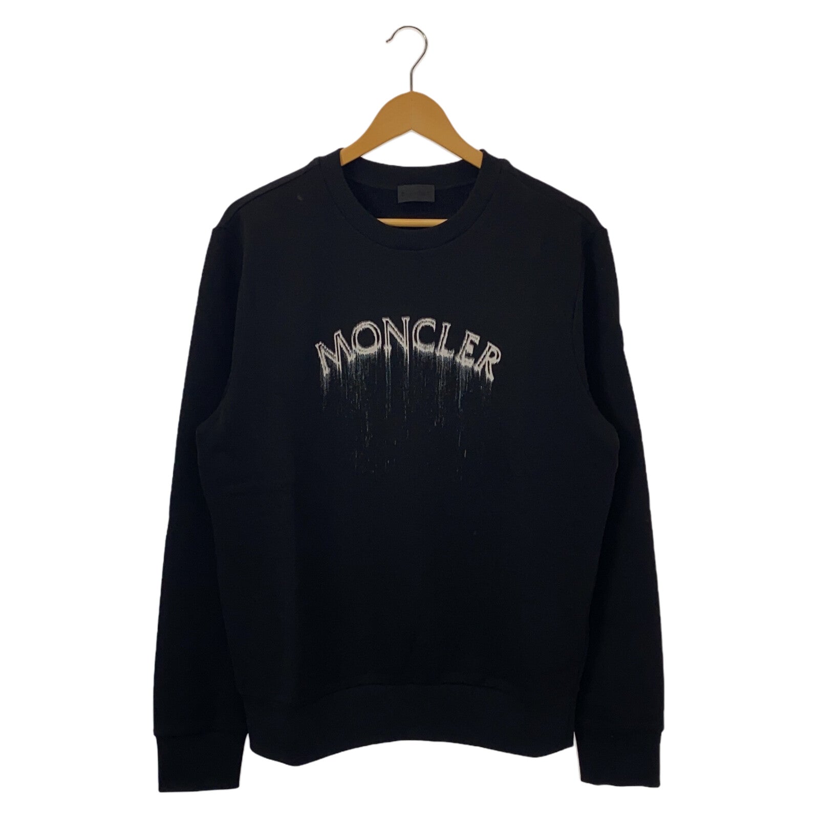 Moncler Cotton Sweatshirt Black Men