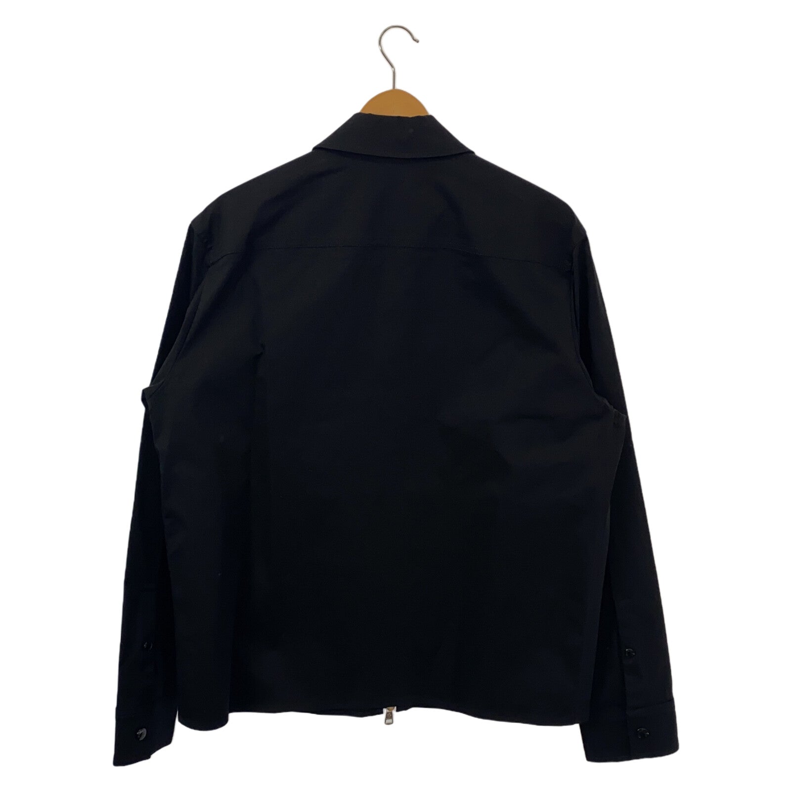 Moncler Cotton Zip Jacket Black Men