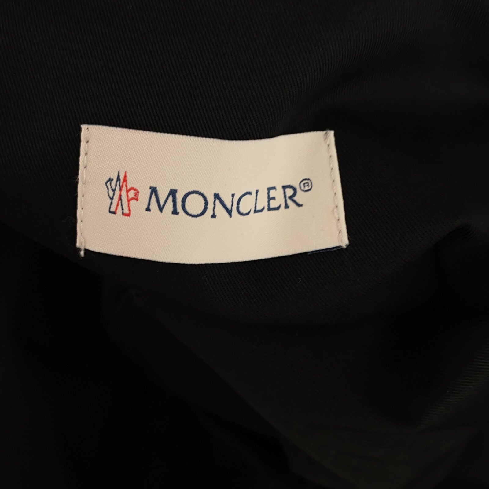 Moncler Cotton Zip Jacket Black Men