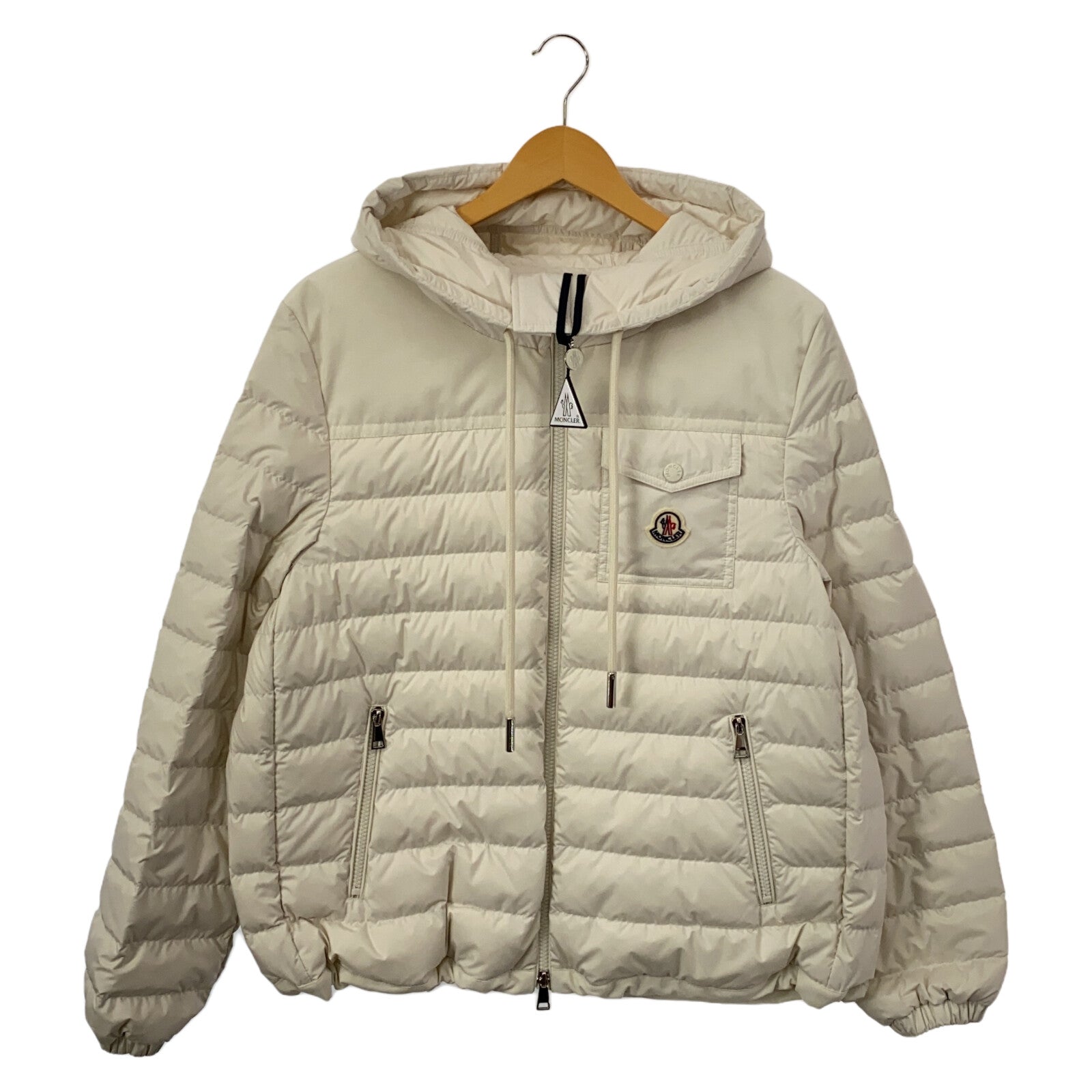 Moncler Medium Down Jacket Polyamide White