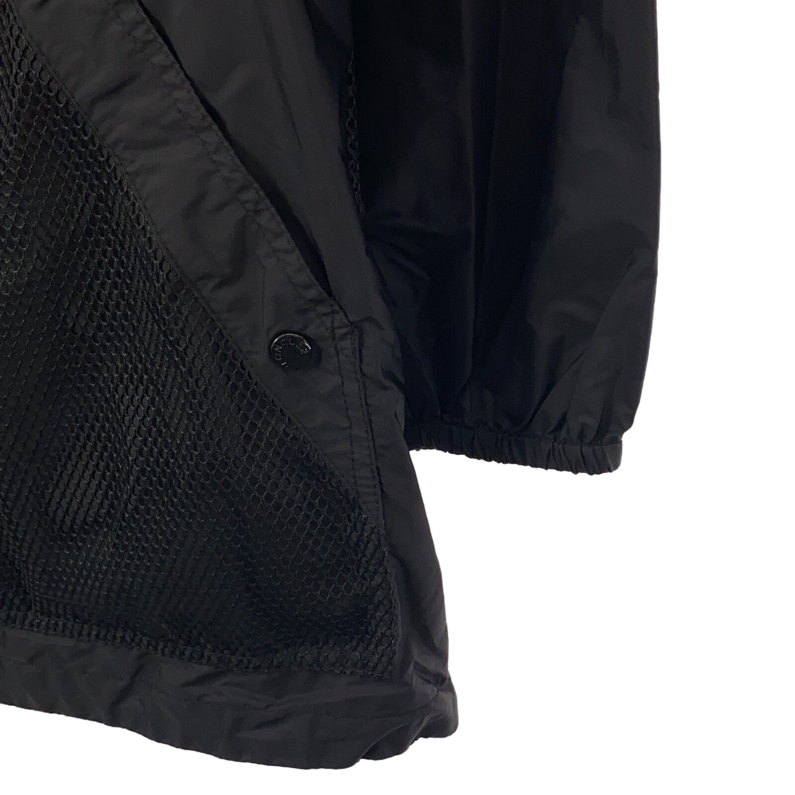 Moncler Nylon Hooded Jacket Black