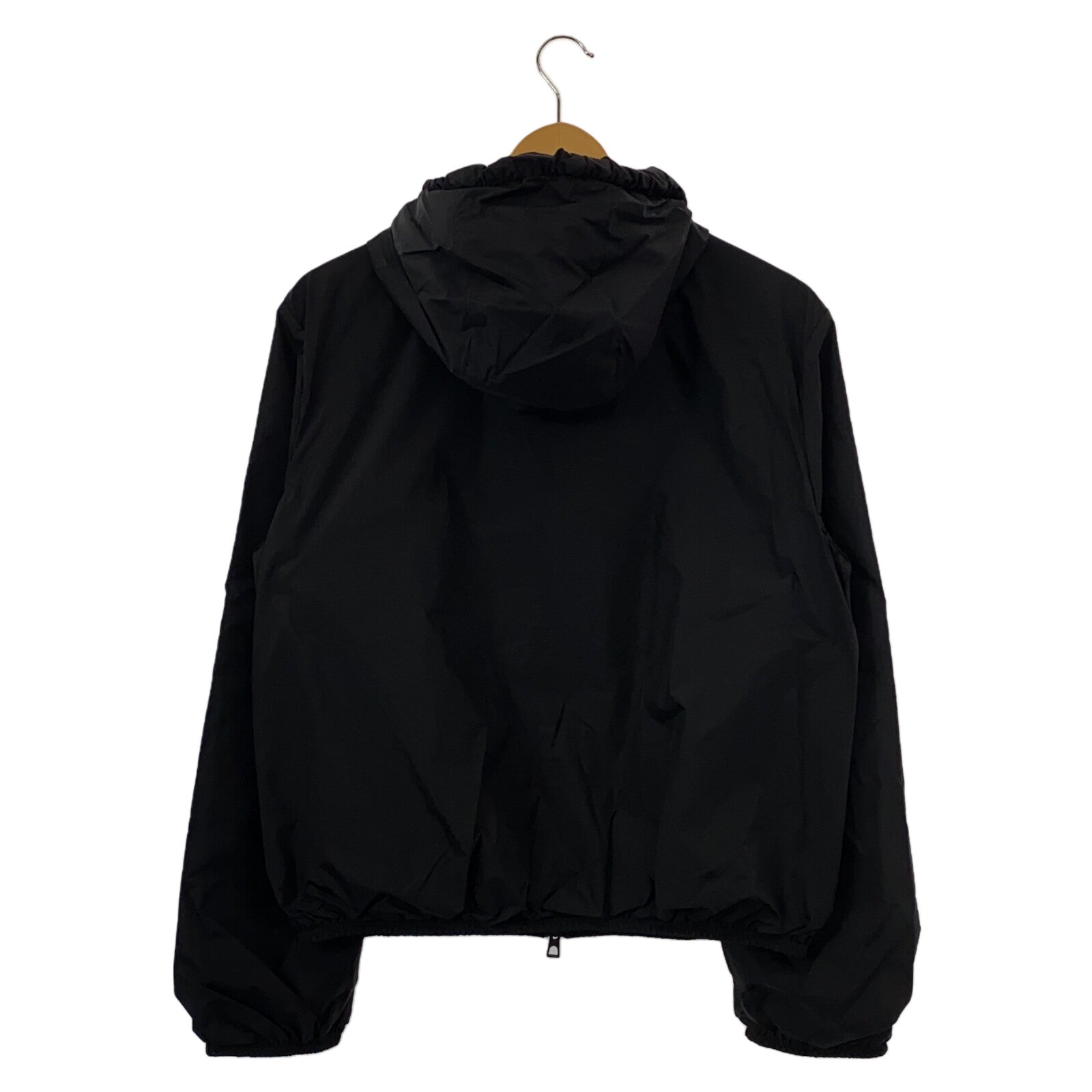 Moncler Nylon Hooded Jacket Black