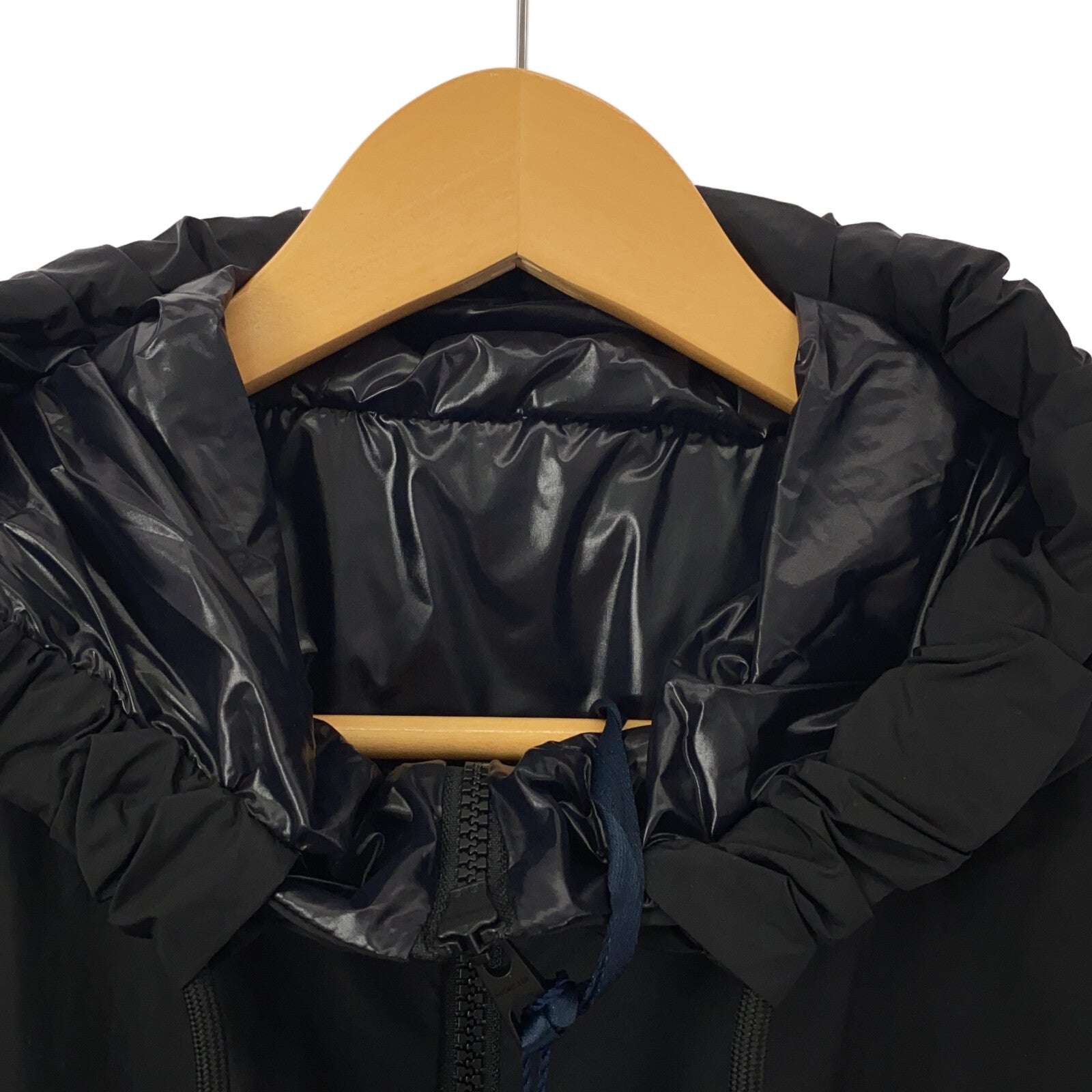 Moncler Nylon Hooded Jacket Black