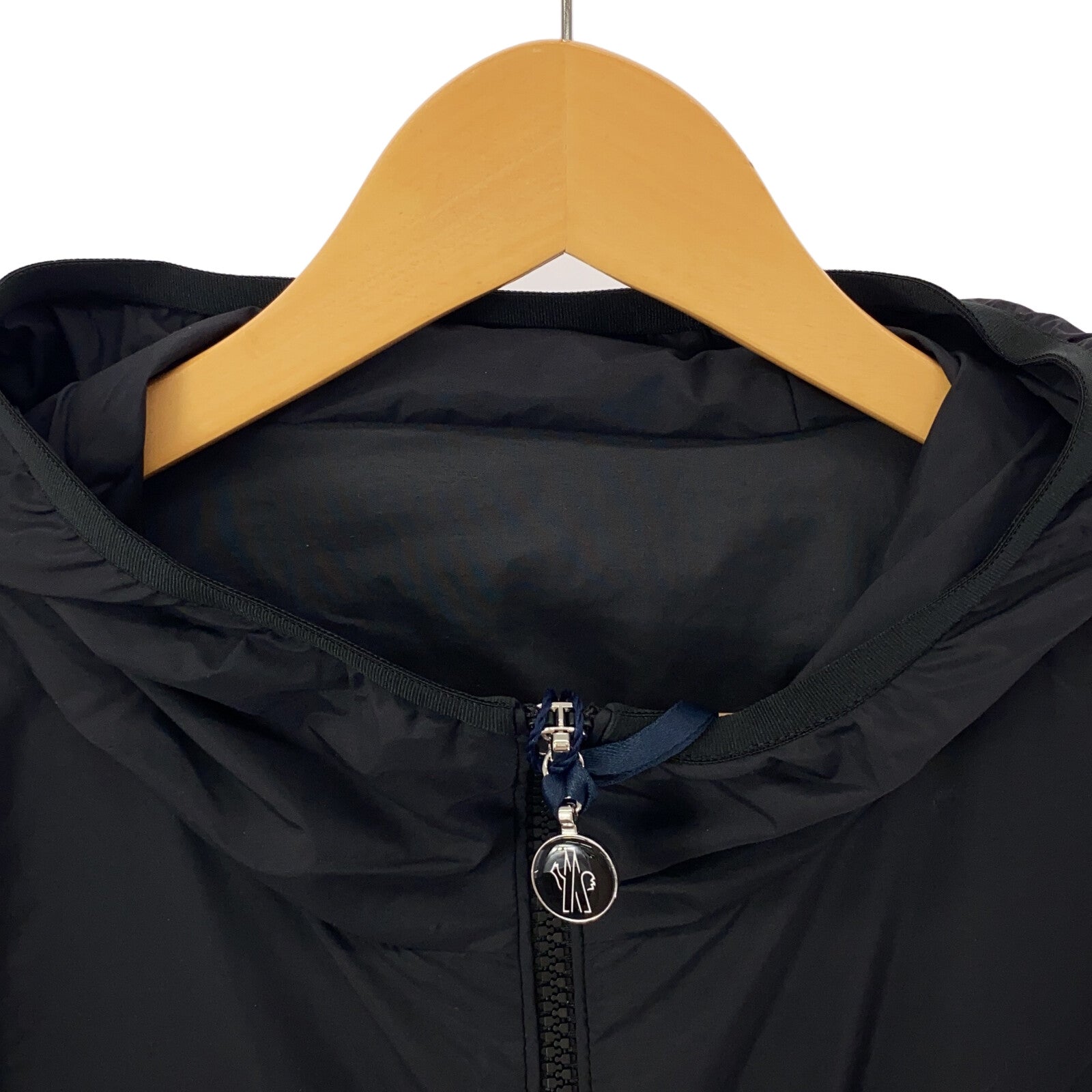 Moncler Nylon Hooded Jacket Black