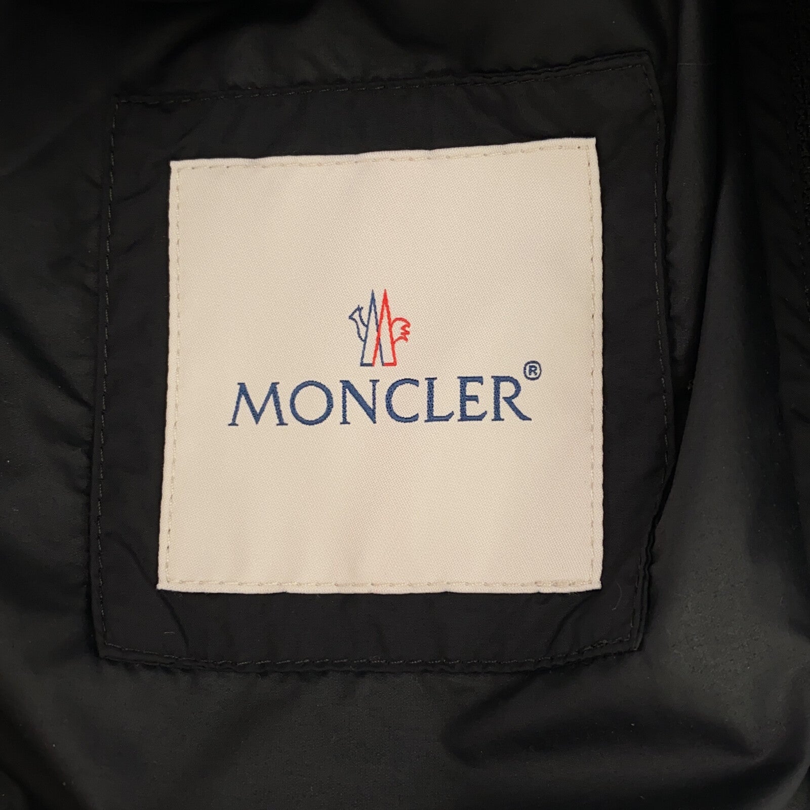 Moncler Nylon Hooded Jacket Black