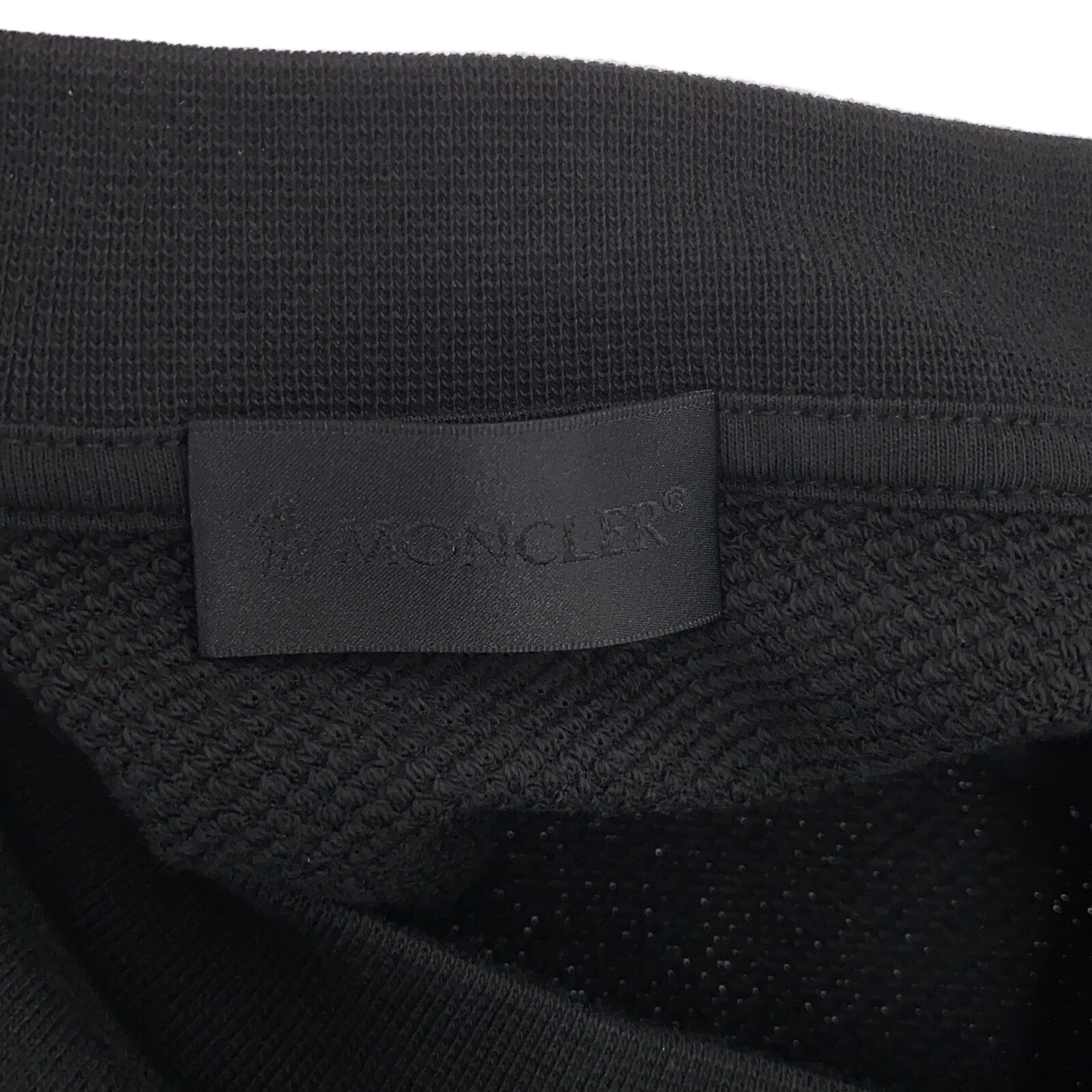 Moncler Cotton Sweatshirt Black Men