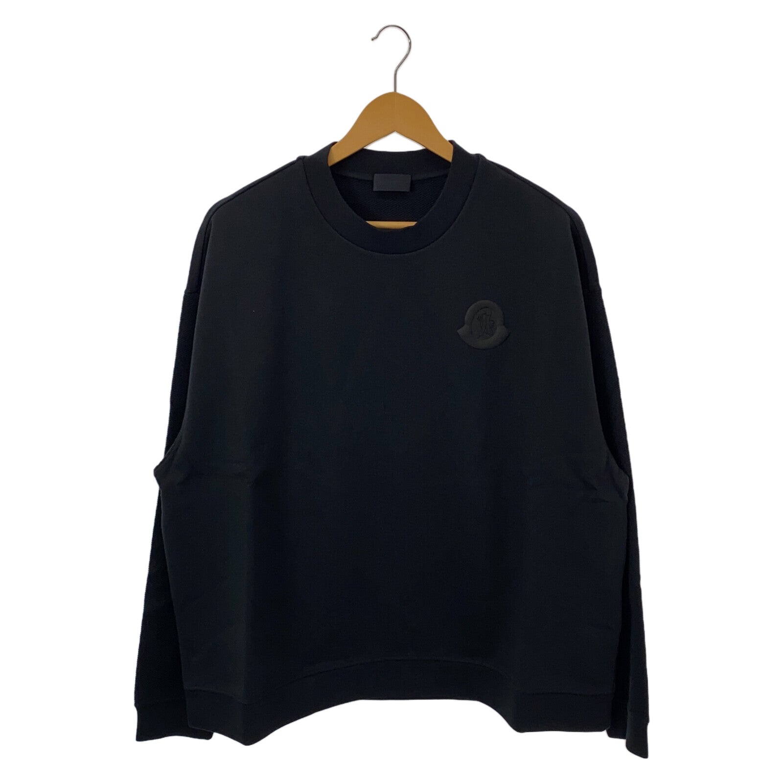 Moncler Cotton Sweatshirt Black Men