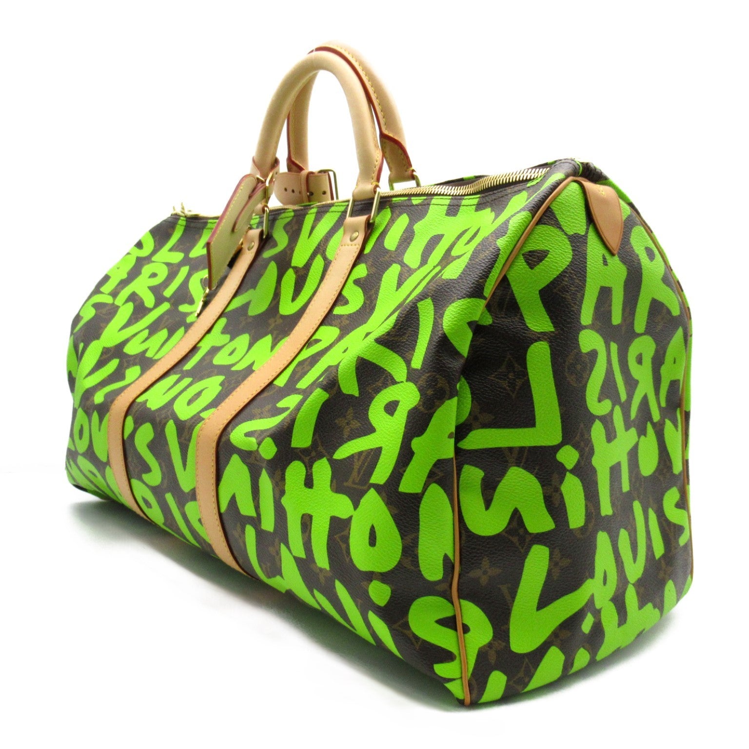 Louis Vuitton Keepall 50 Boston Bag Monogram Graffiti