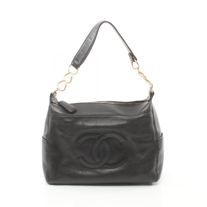 Chanel Leather Coco Mark Shoulder Bag