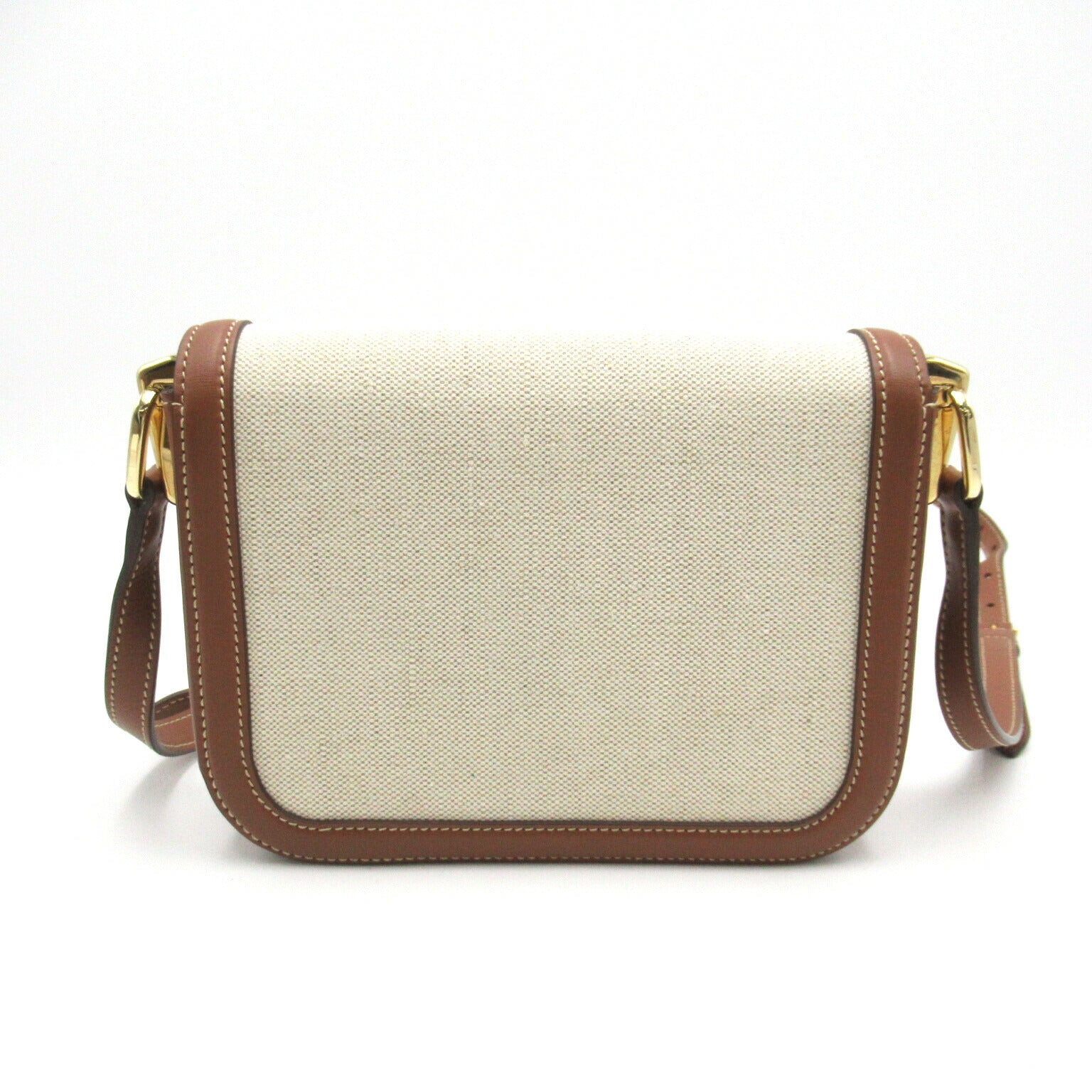 Prada Canvas Leather Shoulder Bag 1BD257