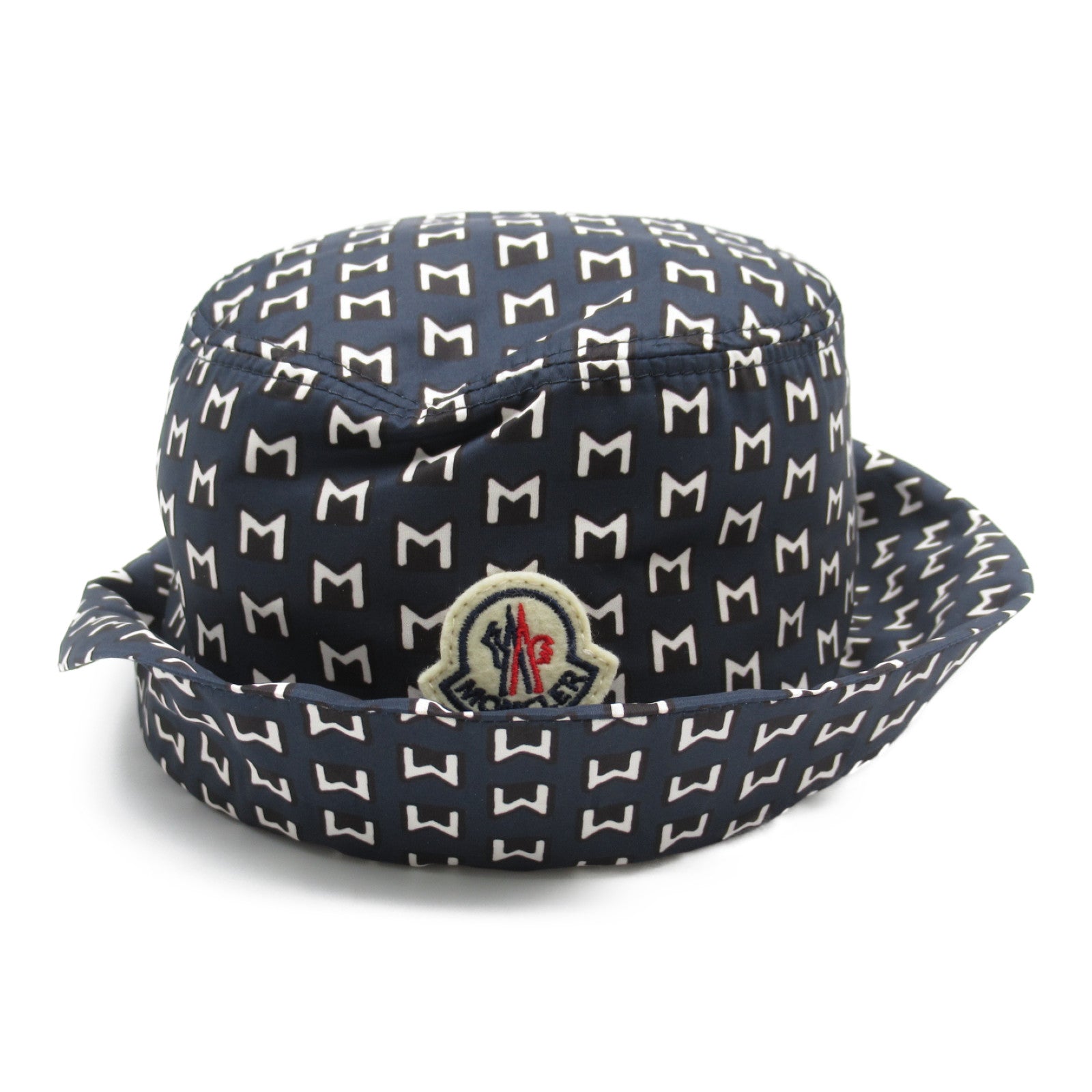 Moncler Polyester Bucket Hat Navy