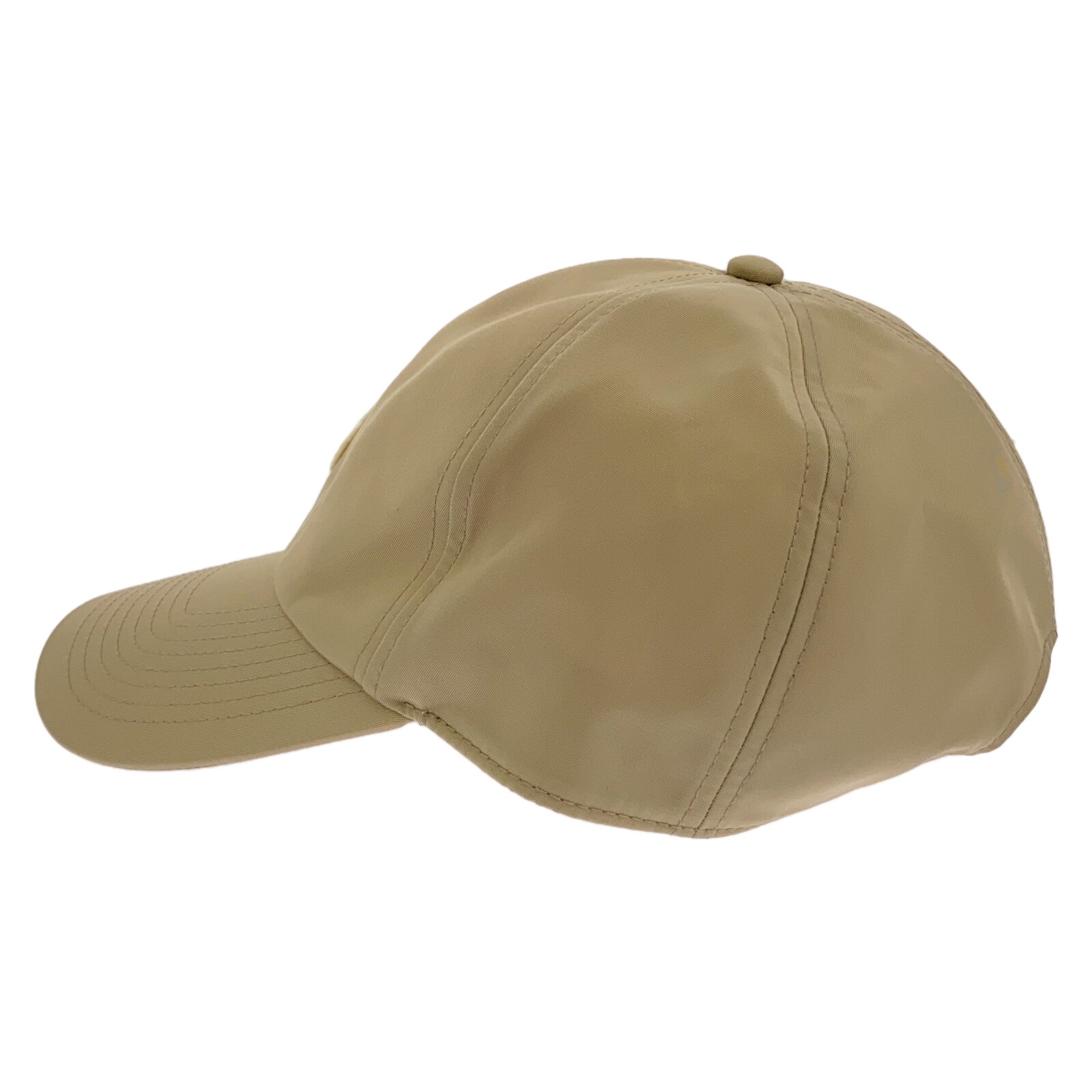 Moncler Cotton Baseball Cap Beige Unisex